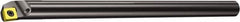 Sandvik Coromant - 0.5984" Min Bore Diam, 8" OAL, 1/2" Shank Diam, E..SCLCR/L-R Indexable Boring Bar - Screw-On Holding Method - Caliber Tooling