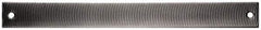 PFERD - 12" Long, Smooth Cut, Flat American-Pattern File - Curved Cut, 0.38" Overall Thickness, Flexible - Caliber Tooling