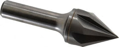 Keo - 1" Head Diam, 1/2" Shank Diam, 6 Flute 60° Solid Carbide Countersink - Caliber Tooling