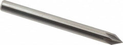 Keo - 3/16" Head Diam, 3/16" Shank Diam, 6 Flute 60° Solid Carbide Countersink - Caliber Tooling