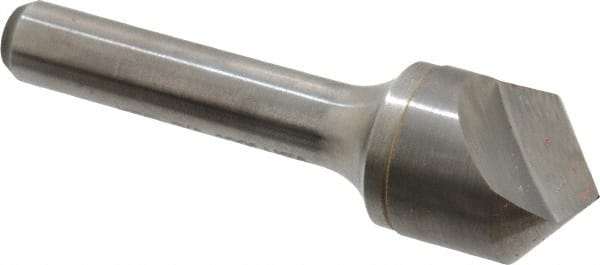 Keo - 3/4" Head Diam, 3/8" Shank Diam, 1 Flute 100° Solid Carbide Countersink - Caliber Tooling