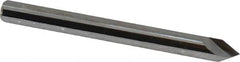 Keo - 3/16" Head Diam, 3/16" Shank Diam, 1 Flute 60° Solid Carbide Countersink - Caliber Tooling