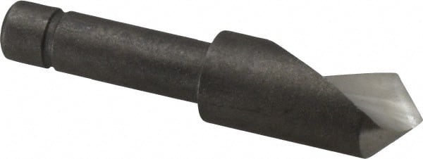 Keo - 3/8" Head Diam, 1/4" Shank Diam, 1 Flute 90° Cobalt Countersink - Caliber Tooling