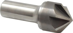 Keo - 1-1/4" Head Diam, 3/4" Shank Diam, 6 Flute 100° Solid Carbide Countersink - Caliber Tooling