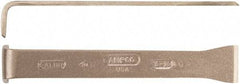 Ampco - Stiff Aluminum Bronze Alloy 2-Edge Scraper - 7/8" Blade Width x 7/8" Blade Length - Caliber Tooling