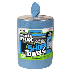 Shop Towel/Industrial Wipes: Refill, Blue