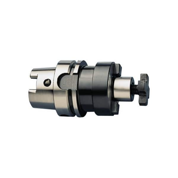 HAIMER - HSK100A Taper Face Mill Holder & Adapter - 3/4" Pilot Diam, 3.94" Arbor Length - Exact Industrial Supply