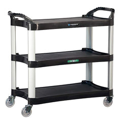 Lakeside - Carts; Type: Utility Cart ; Load Capacity (Lb.): 500.000 ; Number of Slots: 0 ; Number of Shelves: 3 ; Width (Inch): 20 ; Length (Inch): 42 - Exact Industrial Supply