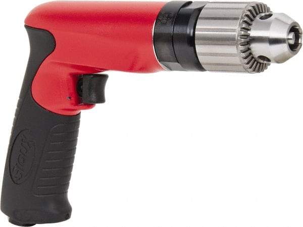 Sioux Tools - 1/2" Keyed Chuck - Pistol Grip Handle, 2,600 RPM, 14.16 LPS, 30 CFM, 1 hp - Caliber Tooling