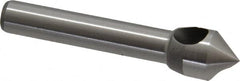 Keo - 3/8" Head Diam, 1/4" Shank Diam, 0 Flute 82° Cobalt Countersink - Bright Finish, 1-3/4" OAL, Single End, Straight Shank, Right Hand Cut - Caliber Tooling