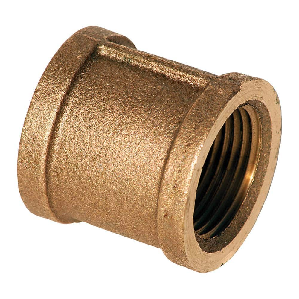 Merit Brass - Brass & Chrome Pipe Fittings Type: Coupling Fitting Size: 1-1/2 - Caliber Tooling