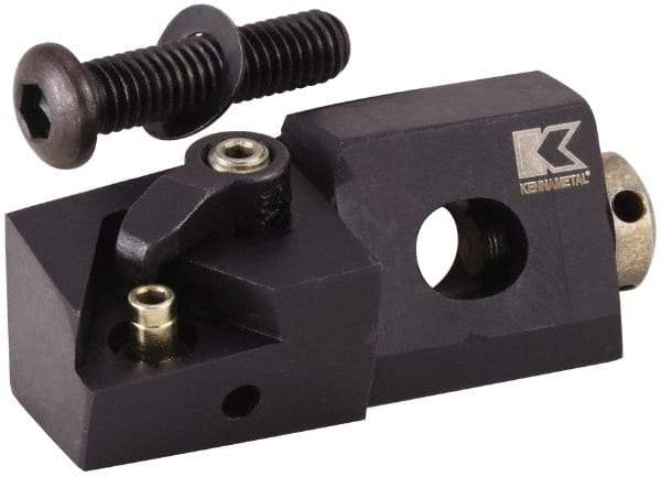 Kennametal - Series Kenloc, Right Hand, MTGN Toolholder Compatibility, TN.. Insert Compatibility, Indexable Turning Cartridge - Pin & Clamp Holding Method, 55mm OAL x 14mm OAW x 19.25mm OAH - Caliber Tooling