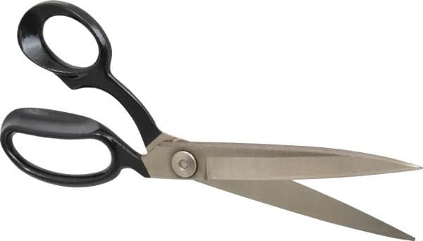 Wiss - 5" LOC, 10-3/8" OAL Bent Upholstery, Carpet, & Fabric Shears - Offset Handle, For Carpet, Composite Materials, Synthetic Fibers - Caliber Tooling