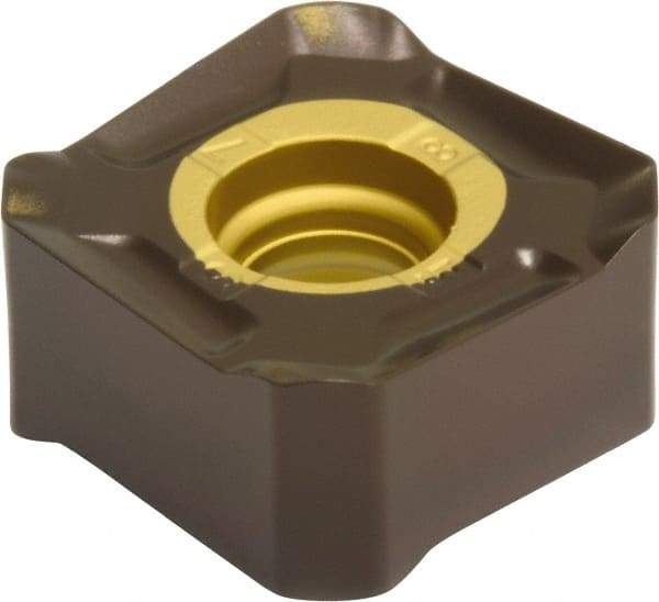 Sumitomo - SNMT13T6 L Grade ACP200 Carbide Milling Insert - TiAlN/AlCrN Finish, 0.2717" Thick - Caliber Tooling