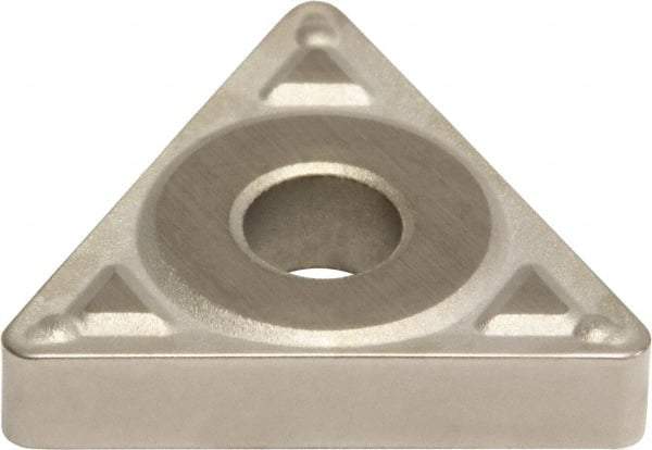 Sumitomo - TNMG321 ENK Grade T1200A Cermet Turning Insert - Uncoated, 60° Triangle, 3/8" Inscr Circle, 1/8" Thick, 1/64" Corner Radius - Caliber Tooling