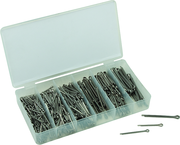 555 Pc. Stainless Cotter Pin Assortment - 1/16" x 1" - 5/32 x 2 1/2"; stainless steel - Caliber Tooling