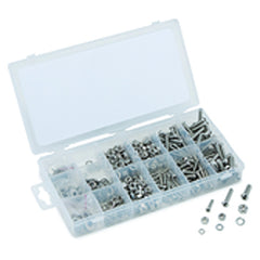 100 Pieces - Metric Nylon Locknut Assortment - M4 - M12 - Caliber Tooling