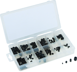 160 Pc. Metric Allen Head Set Screw Asst. - 3mm x 5mm - 10mm x 12mm - Caliber Tooling