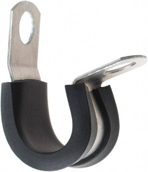 Value Collection - Pipe & Cable Clamps Type: Cushion Clamp Tube Diameter: 3/8 (Inch) - Caliber Tooling