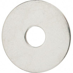 Value Collection - 1/2" Screw, Grade 18-8 Stainless Steel Fender Flat Washer - 9/16" ID x 2" OD - Caliber Tooling