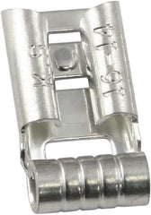 Value Collection - 16 to 14 AWG, Noninsulated, Female Wire Disconnect - 1/4" Wide Tab, Blue, RoHS Compliant - Caliber Tooling