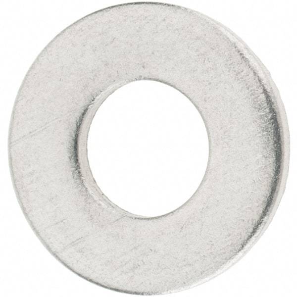 Value Collection - #12 Screw, Grade 18-8 Stainless Steel Standard Flat Washer - 1/4" ID x 9/16" OD, 0.065" Thick - Caliber Tooling