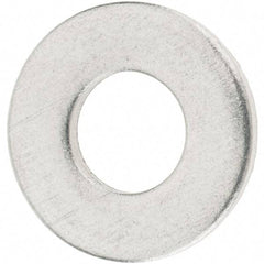 Value Collection - #12 Screw, Grade 18-8 Stainless Steel Standard Flat Washer - 1/4" ID x 9/16" OD, 0.065" Thick - Caliber Tooling