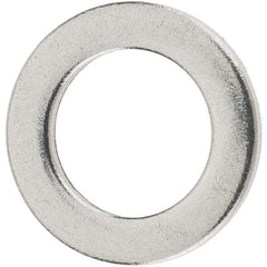 Value Collection - 3/8" Screw, Grade AN960 Stainless Steel Standard Flat Washer - 0.39" ID x 5/8" OD, 0.063" Thick, Passivated Finish, Meets Military Specifications - Caliber Tooling