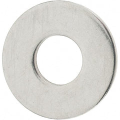 Value Collection - 1/2" Screw, Grade 18-8 Stainless Steel Flat Washer - 0.562" ID x 1-3/8" OD, 0.109" Thick - Caliber Tooling