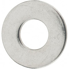 Value Collection - 1/4" Screw, Grade 18-8 Stainless Steel Flat Washer - 0.312" ID x 0.734" OD, 0.065" Thick - Caliber Tooling