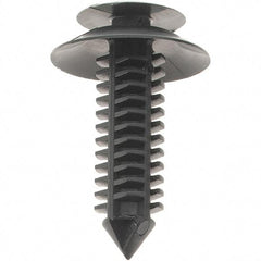 Value Collection - 8mm Hole Diam, 14mm OAL, Ratchet Shank, Nylon Panel Rivet - 8mm Material Thickness - Caliber Tooling