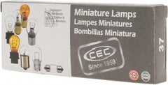 Value Collection - 14 Volt, Incandescent Miniature & Specialty T1-3/4 Lamp - Wedge Base - Caliber Tooling