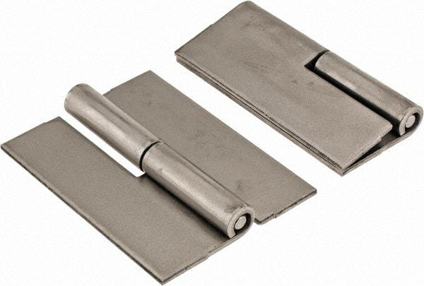 Value Collection - 1.87" Wide x 0.075" Thick, Slip Joint Hinge - Steel, Plain Finish - Caliber Tooling