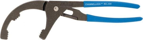 Channellock - 9" Long Oil Filter Pliers - For Use with Filters from 1-3/4 to 3-1/2" - Caliber Tooling