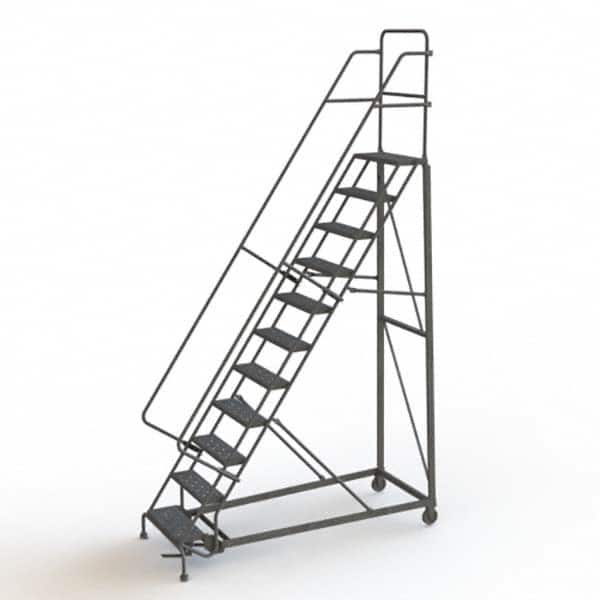 TRI-ARC - Rolling & Wall Mounted Ladders & Platforms Type: Rolling Warehouse Ladder Style: Rolling Safety Ladder - Caliber Tooling