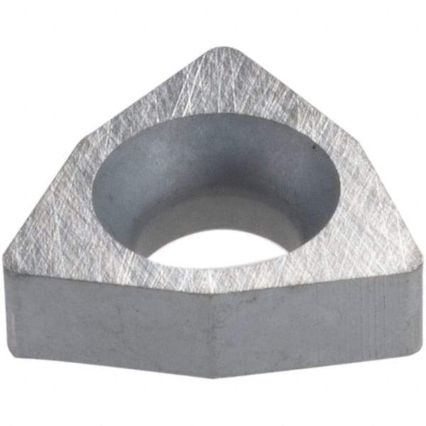 Iscar - 3/8" Inscribed Circle, Trigon Turning Shim for Indexables - RWT Shim Style, Negative Rake, Right Hand Cut - Caliber Tooling