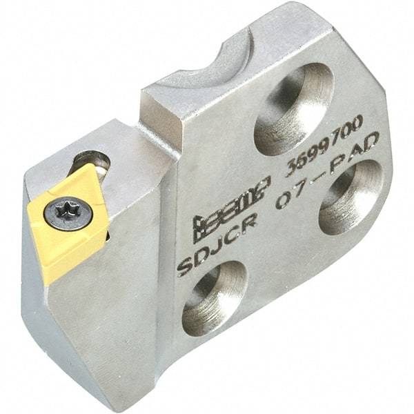 Iscar - Right Hand Cut, Size SW, WPEX Insert Compatiblity, Modular Turning & Profiling Cutting Unit Head - 7.5mm Ctr to Cutting Edge, 17.2mm Head Length, Series Modular Grip - Caliber Tooling