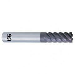 8mm x 6mm x 19mm x 100mm 6Fl 0.5mm C/R Carbide End Mill - WXS - Caliber Tooling