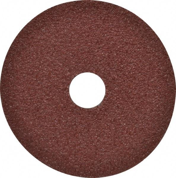 DeWALT - 4-1/2" Diam 7/8" Hole 36 Grit Fiber Disc - Aluminum Oxide, 13,300 Max RPM - Caliber Tooling