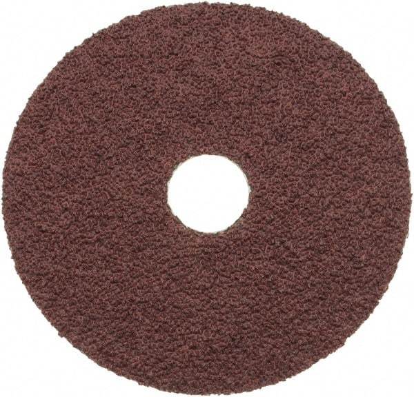 DeWALT - 4-1/2" Diam 7/8" Hole 24 Grit Fiber Disc - Aluminum Oxide, 13,300 Max RPM - Caliber Tooling