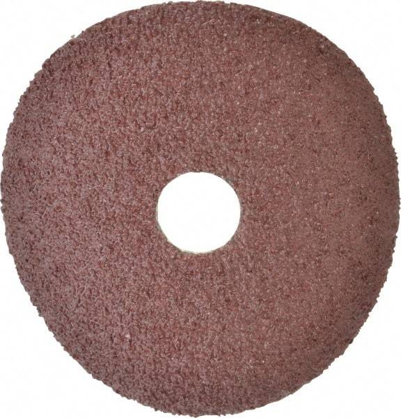 DeWALT - 4-1/2" Diam 7/8" Hole 24 Grit Fiber Disc - Aluminum Oxide, 13,300 Max RPM - Caliber Tooling