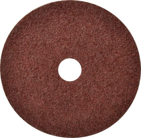 DeWALT - 4" Diam 5/8" Hole 36 Grit Fiber Disc - Aluminum Oxide, 15,200 Max RPM - Caliber Tooling