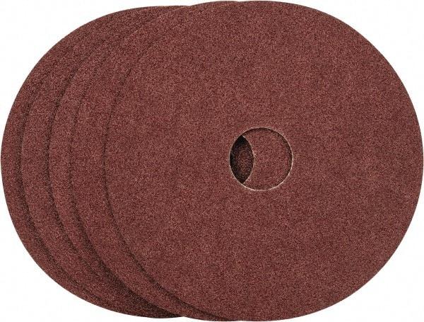 DeWALT - 4-1/2" Diam 7/8" Hole 80 Grit Fiber Disc - Aluminum Oxide, 13,300 Max RPM - Caliber Tooling