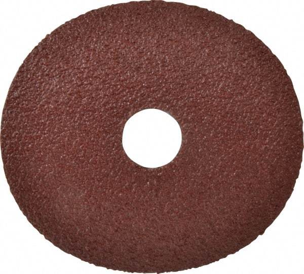 DeWALT - 4-1/2" Diam 7/8" Hole 36 Grit Fiber Disc - Aluminum Oxide, 13,300 Max RPM - Caliber Tooling