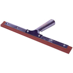 14″ Window Squeegee, Metal Frame, Soft Rubber Blade - Caliber Tooling