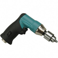 Dynabrade - 1/4" Keyed Chuck - Pistol Grip Handle, 5,500 RPM, 0.4 hp, 90 psi - Caliber Tooling