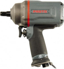 Proto - 1/2" Drive, 7,225 RPM, 1,260 Ft/Lb Torque Impact Wrench - Pistol Grip Handle, 1,160 IPM, 7.1 CFM, 90 psi, 1/4" NPT Inlet - Caliber Tooling