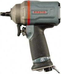 Proto - 3/8" Drive, 10,500 RPM, 525 Ft/Lb Torque Impact Wrench - Pistol Grip Handle, 1,750 IPM, 4.4 CFM, 90 psi, 1/4" NPT Inlet - Caliber Tooling