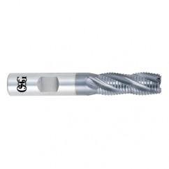 9/32 Dia. x 2-1/2 Overall Length 5-Flute Square End Solid Carbide SE End Mill-Round Shank-Center Cutting-Uncoated - Caliber Tooling