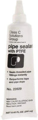 Made in USA - 250 mL Tube Thread Sealant - PTFE Based, 400°F Max Working Temp - Caliber Tooling